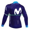Maillot mangas largas Movistar 2023